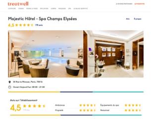 Le site Treatwell est spécialisé dans les prestations de beauté et de bien-être.