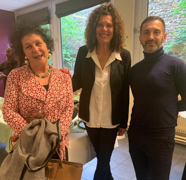 Marie Ben Dahan Theofilakis, Virginie Pavard et Biagio Lavilleta