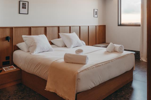 Une chambre de l'hôtel Moderne de Porto Vecchio, en Corse