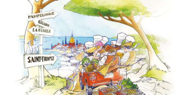 L'affiche de Les Chefs à Saint-Tropez fêtent les producteurs