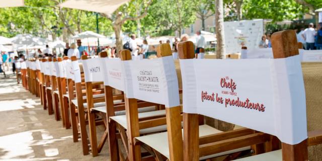 Cette année marque la quatrième édition de l'évènement Les Chefs à Saint Tropez fêtent les producteurs