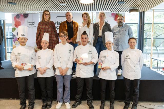 Les six finalistes du Faisselle Creativ’ Challenge 2024.