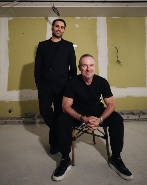 Riccardo Giraudi et Mehdi Abdelhedi. 