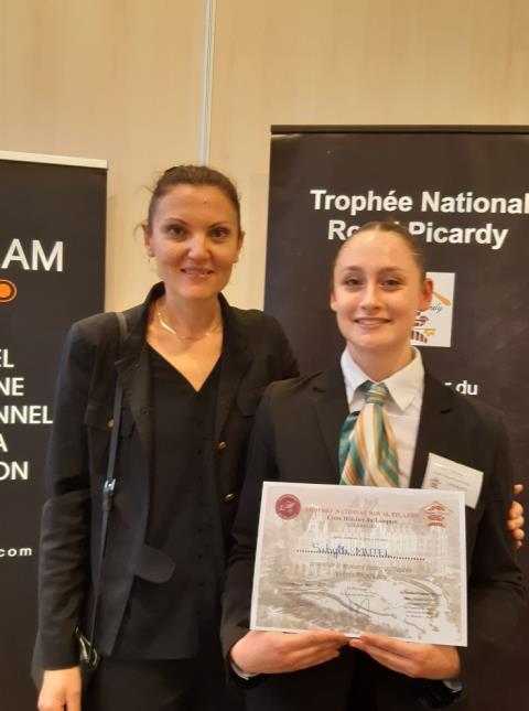 Trophée Royal Picardy : Sybille Mutel
