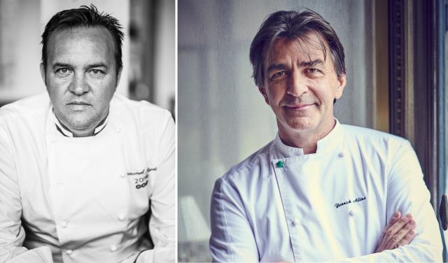 Emmanuel Renaut et Yannick Alléno.