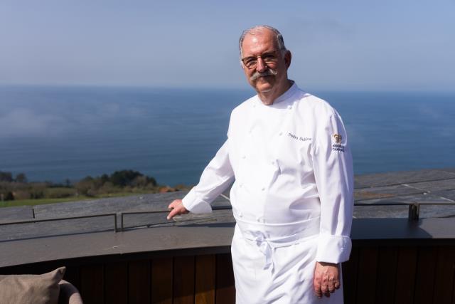 Pedro Subijana du Relais & Châteaux Akelarre (Saint-Sébastien, Espagne) 