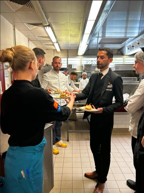 Envoi des plats MasterClass