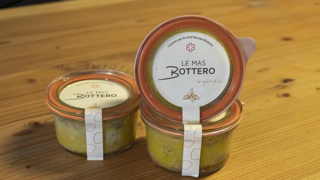 Le foie gras à emporter du Mas Bottero à Saint-Cannat.