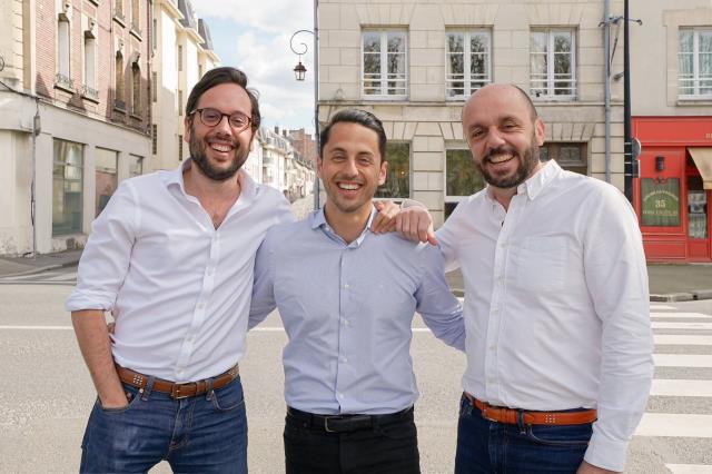 Les trois cofondateurs de l'enseigne Alfred Hotels (de gauche à droite) : Boris Roques-Rogery, Loïc Salaun et Bertrand Dugast.
