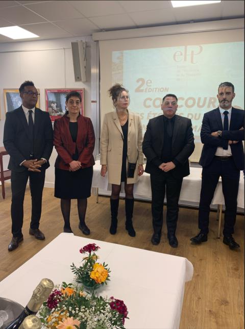 Didier-Olivier Hebrard, Sonia Calisto, Virginie Pavard, Roberto Ghin et Tony Gonsard