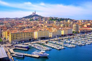 Le Vieux Port de Marseille.