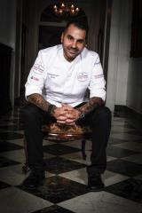 Massimiliano Sena, nouveau chef du château de Courcelles.