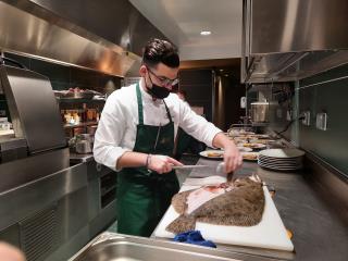 Camille Delcroix, chef du restaurant Le Bacôve à Saint-Omer.