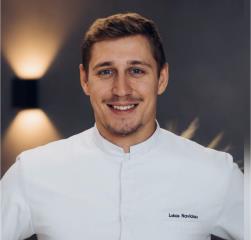 Le chef pâtissier Luckas Navickas. 