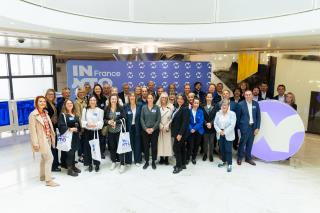 Lancement du réseau des Instituts nationaux de tourisme, INNTO France, le 30 mai 2024 au ministère de l’Économie et des Finances, à Paris.