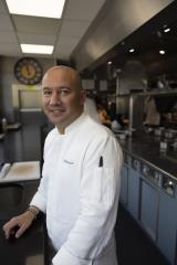Le chef pâtissier du Château Brachet*****, Francesco Catanzaro.