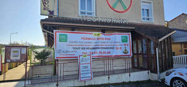 Grâce à ce menu anti-crise, Le Bellevue affiche quasi-complet. 