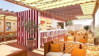 RockyPop Marseille ouvrira cet été. Déco pop, hébergements variés et lieux de vie animés sont au...