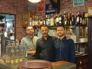 Sébastien Nicolas, Hervé de Chaurand et Jordan Mornet (de gauche à droite) ont repris une...