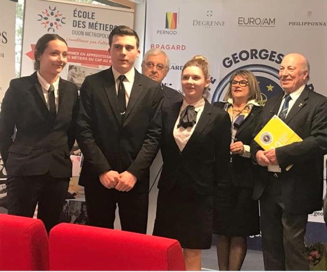 Les trois premiers du concours CGB