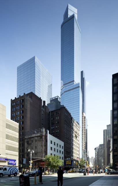 Le Courtyard-Residence Inn Central Park : 68 étages et 230 m de haut.