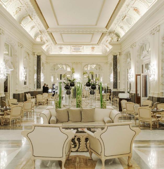 Le lobby du Carlo IV.
