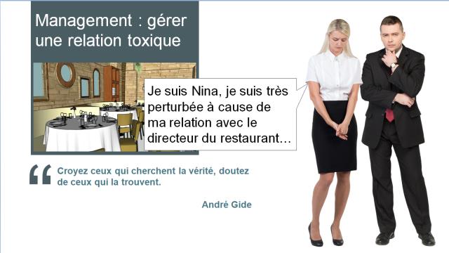 Visuel : Management, gérer une relation toxique