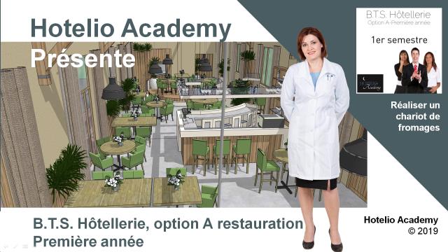Visuel : réaliser un chariot de fromages