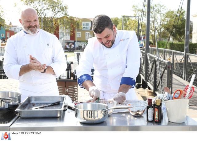 Philippe Etchebest et Gratien Leroy.