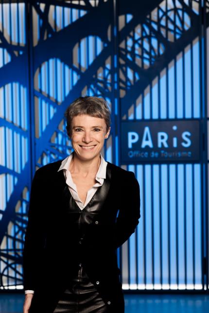 Corinne Menegaux, directrice générale de l'Office de tourisme de Paris