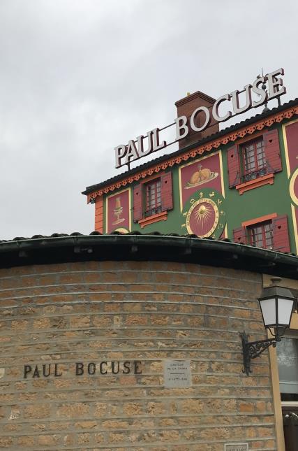 Le Restaurant Paul Bocuse à Collonges-au-Mont-d'Or.
