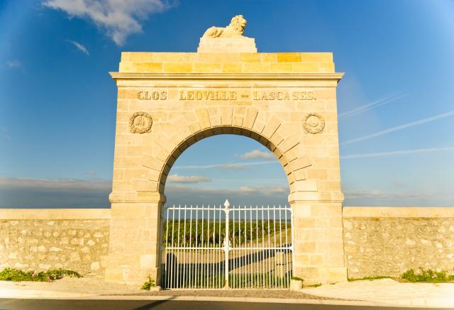 Château Léoville-Las-Cases, saint-julien, cru classé de 1855.