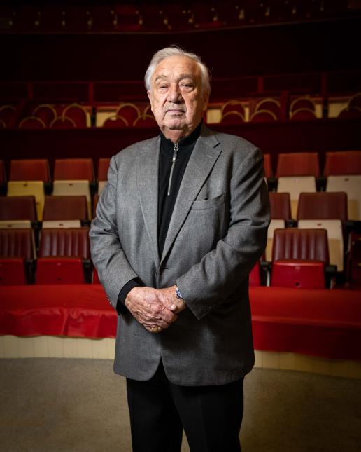 Marcel Campion au Cirque d'Hiver où il fêtera le 17 février prochain ses 80 ans