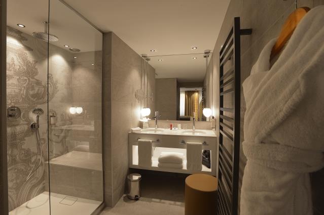 Chaque salle de bains se veut à la fois élégante et fonctionnelle.