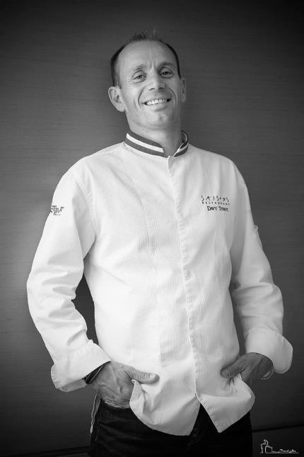 Davy Tissot excelle désormais dans son nouveau rôle de chef de cuisine formateur à l'Institut Bocuse