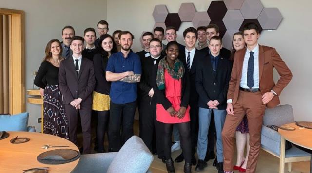 Les BTS MHR du lycée Stanislas et chef Loïc Villemin