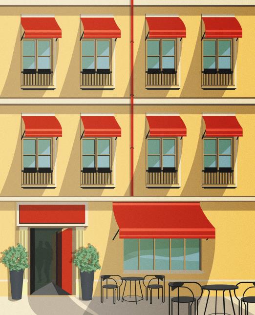 Nouvelle charte graphique pour l'hôtellerie.