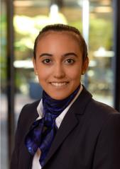 Rossella Tuveri, majore de promotion de l'École Hôtelière de Genève