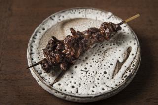 Aorte de volaille grillé