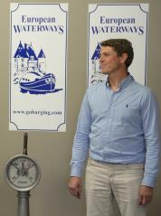 James Bairstow, directeur d'exploitation chez European Waterways