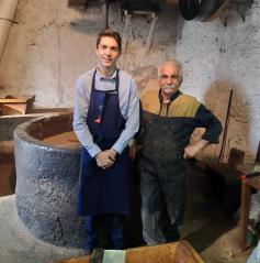 Romain Lockner, et Jacky (le moulinier)