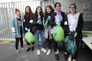 La joyeuse dream team éco-responsable du lycée Georges Frèche