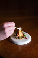 Coquille Saint-Jacques de plongée rôtie, recette de Balthazar Gonzalez, l'Hedone Toulouse