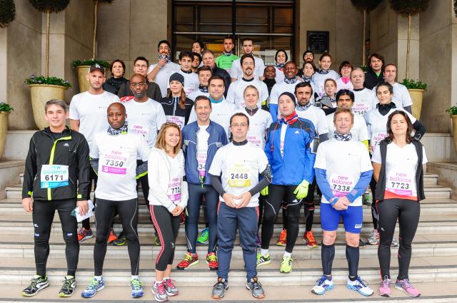 Jean-Bernard Falco a coaché une équipe de soixante personnes pour les marathons de New York (en 2014) et Paris (en 2015).