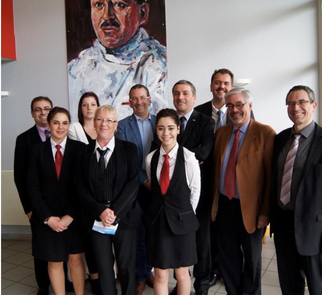 Le lycée recevait des invités : Eric Rousseau, directeur du restaurant Bernard Loiseau à Saulieu, Jean-François Martinet, directeur de l'Hôtel de la Poste à Beaune, Philippe Coquard, expert en hôtellerie et restauration à Sennecé-les-Mâcon, Yves Pouponnot