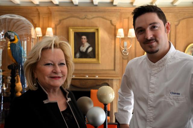 Danièle Chavant et son Chef, Jérémy Muller.