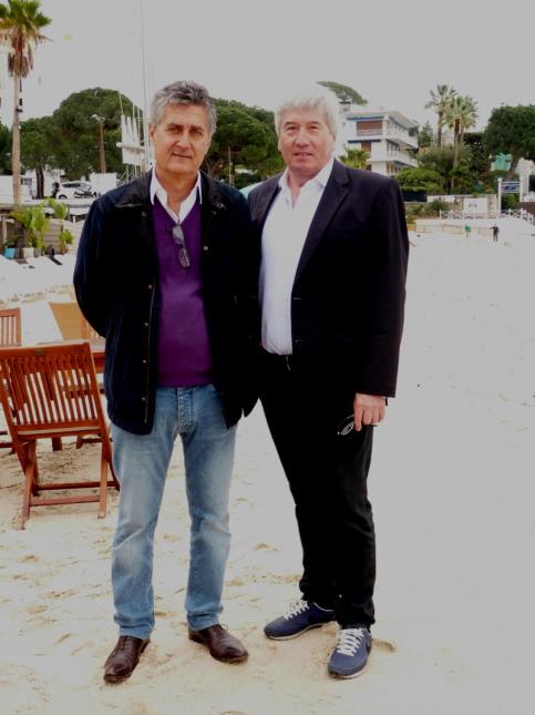 Alain Palamiti et Henry Mathey : l'adhésion de l'association des plagistes d'Antibes Juan-les-Pins à l'Umih a engendré la création d'une branche dédiée aux plages au sein de l'Union patronale.