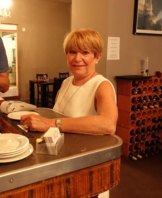 Martine Courbon, première femme à prendre la tête des hôteliers restaurateurs du Puy-de-Dôme.