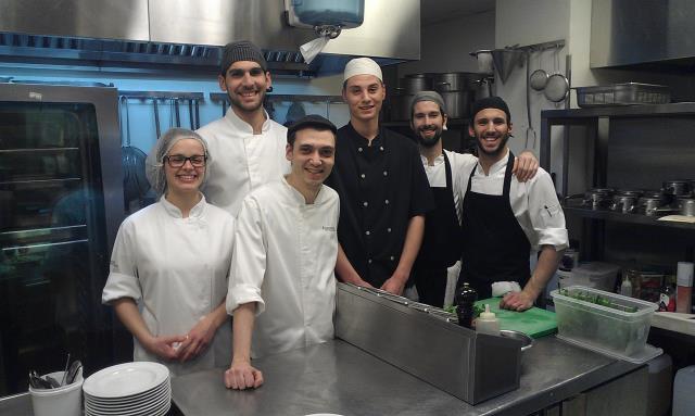 Hotel Intercontinental Porto, en cuisine.