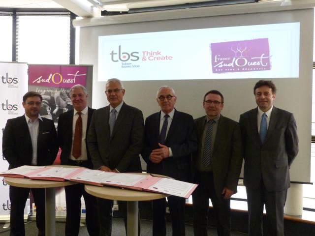 Toulouse Business School et l'interprofession des Vins du Sud-Ouest lancent la première école de management des vins du Sud-ouest